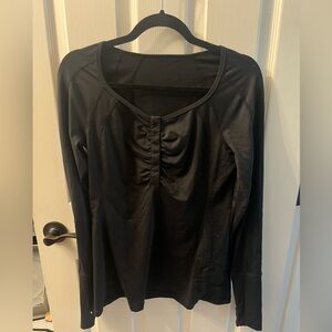 Lululemon Black Long Sleeve Shirt